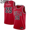 Camiseta Niños NBA Chicago Bulls Dalen Terry 25 2022-23 Nike Icon Edition Rojo Swingman